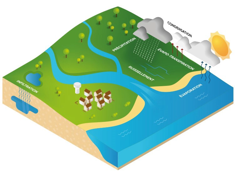 Le cycle de l eau avec le SIAEP Plaine de Riom 63 Puy de Dôme